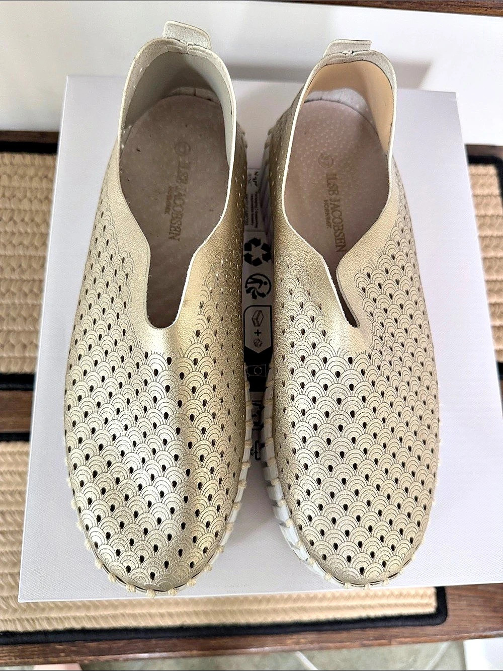 Ilse Jacobsen Tulip 139 Slip-On Sneaker Sneakers Beige
